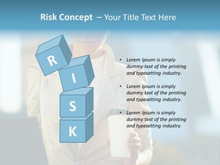 Executive Happy Copyspace PowerPoint Template