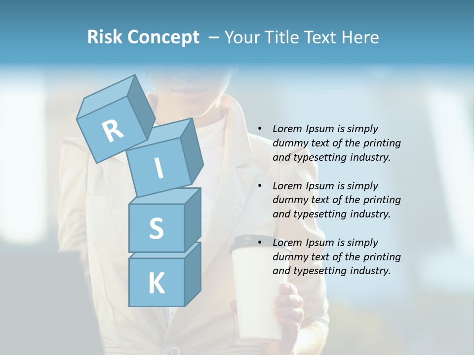 Executive Happy Copyspace PowerPoint Template