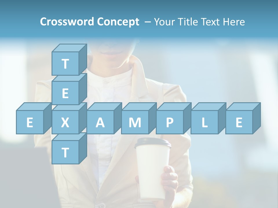 Executive Happy Copyspace PowerPoint Template