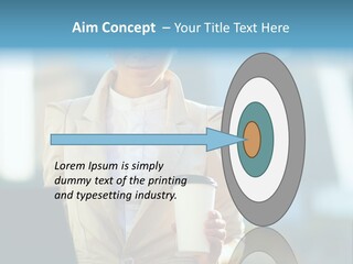 Executive Happy Copyspace PowerPoint Template