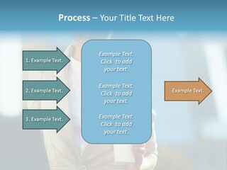 Executive Happy Copyspace PowerPoint Template