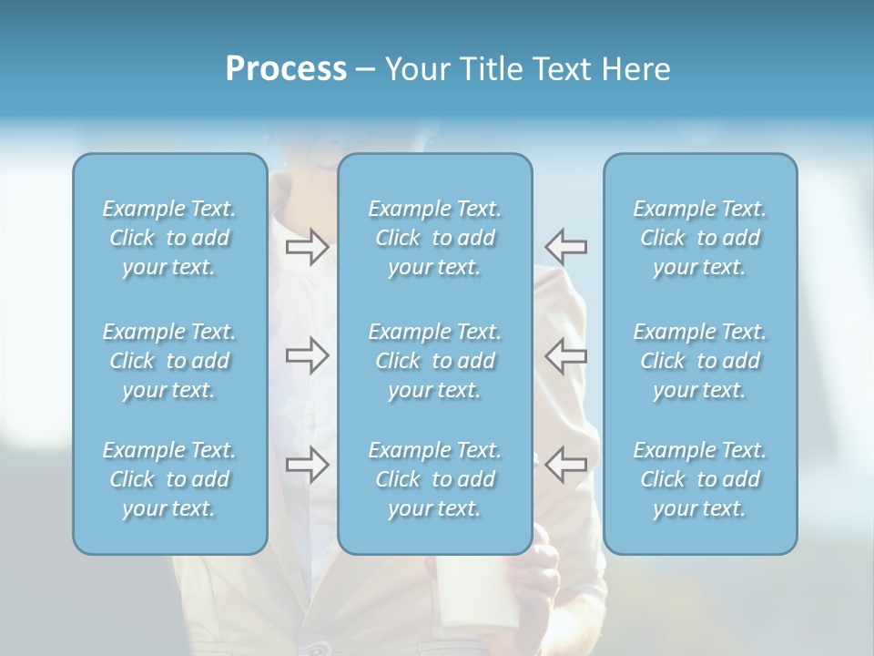 Executive Happy Copyspace PowerPoint Template