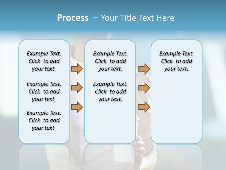 Executive Happy Copyspace PowerPoint Template