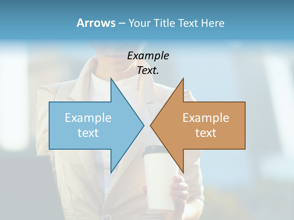 Executive Happy Copyspace PowerPoint Template