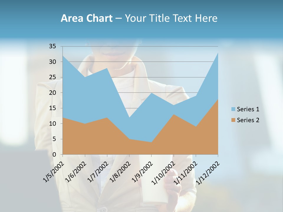 Executive Happy Copyspace PowerPoint Template