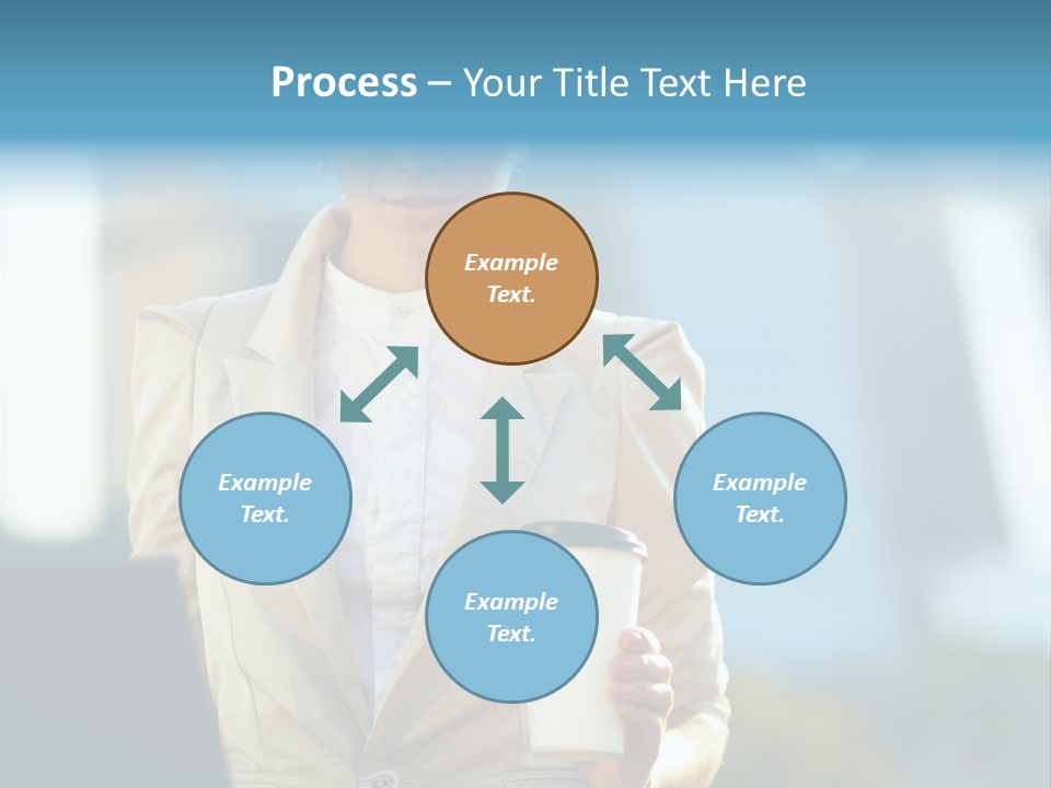 Executive Happy Copyspace PowerPoint Template