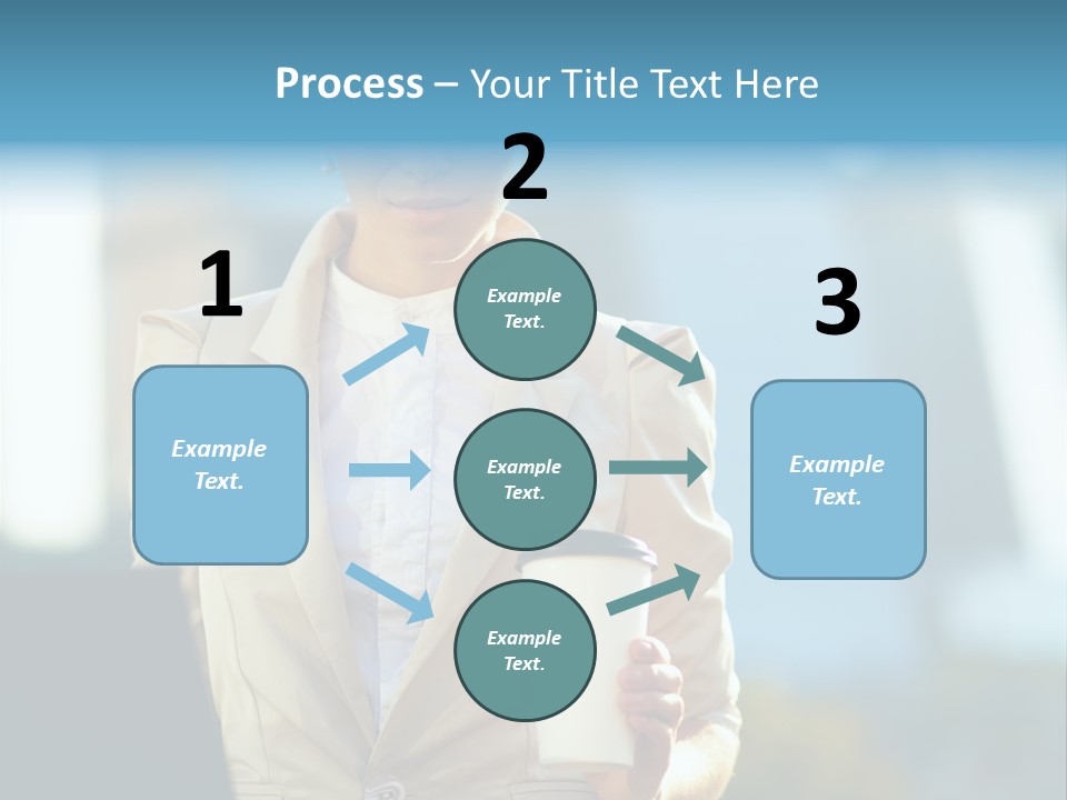 Executive Happy Copyspace PowerPoint Template