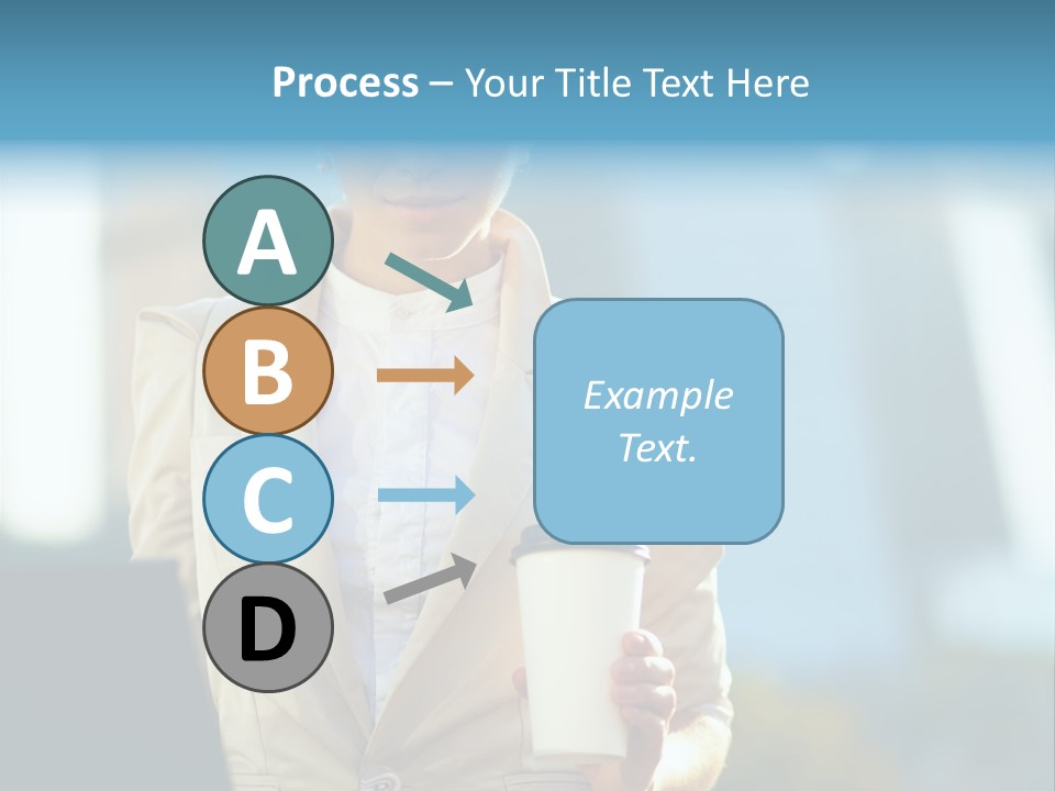 Executive Happy Copyspace PowerPoint Template