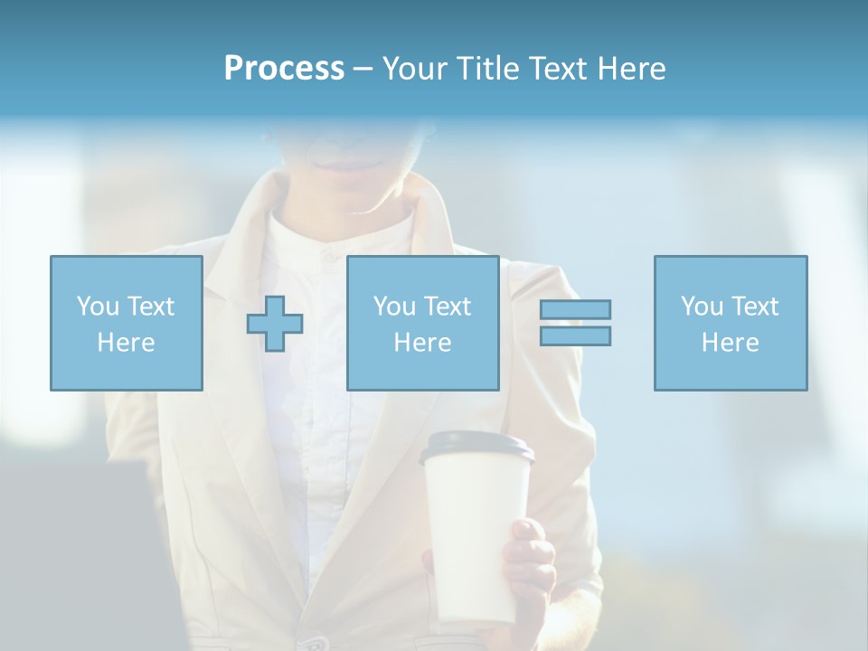 Executive Happy Copyspace PowerPoint Template