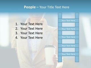 Executive Happy Copyspace PowerPoint Template
