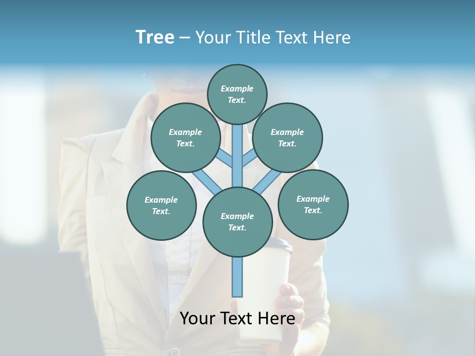 Executive Happy Copyspace PowerPoint Template