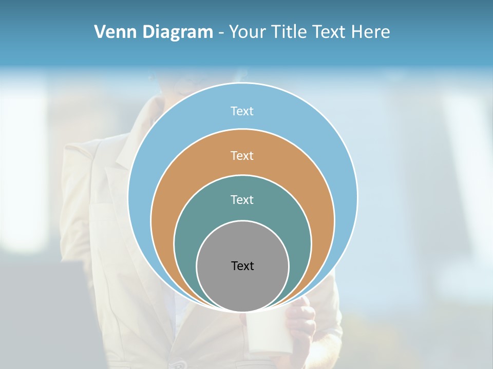 Executive Happy Copyspace PowerPoint Template