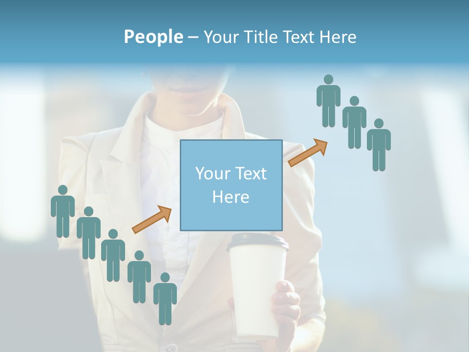 Executive Happy Copyspace PowerPoint Template