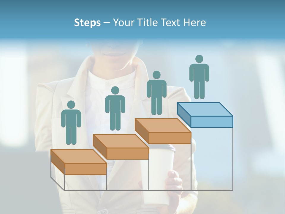 Executive Happy Copyspace PowerPoint Template
