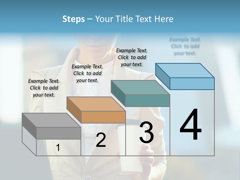 Executive Happy Copyspace PowerPoint Template
