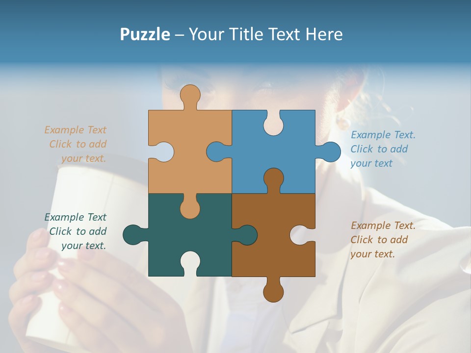 Smiling Professional  PowerPoint Template