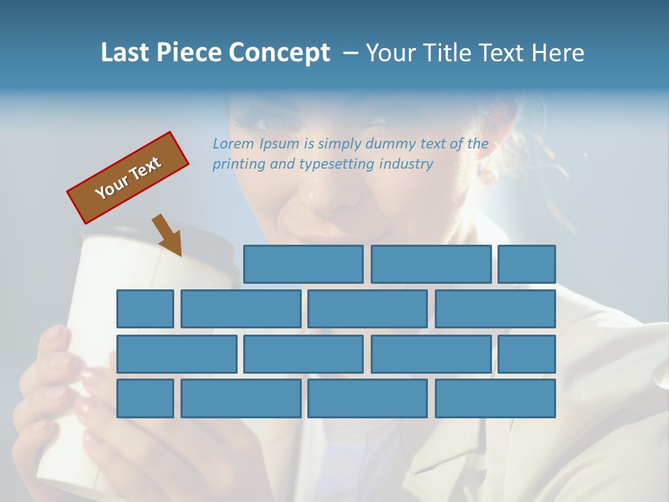 Smiling Professional  PowerPoint Template