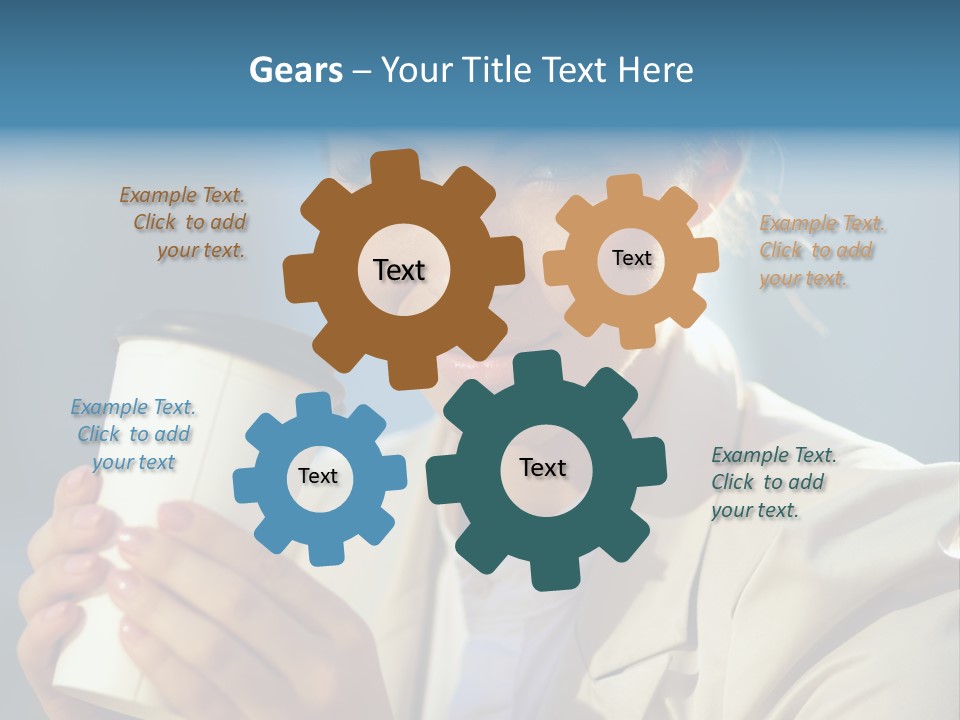 Smiling Professional  PowerPoint Template