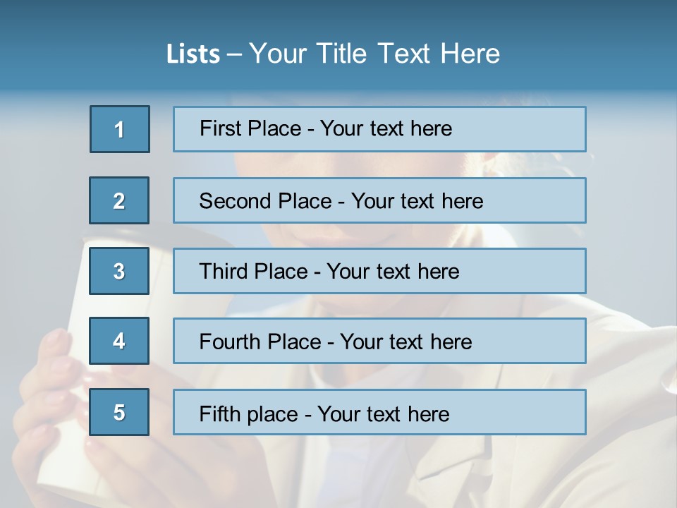 Smiling Professional  PowerPoint Template
