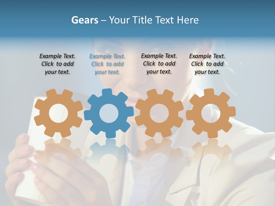 Smiling Professional  PowerPoint Template