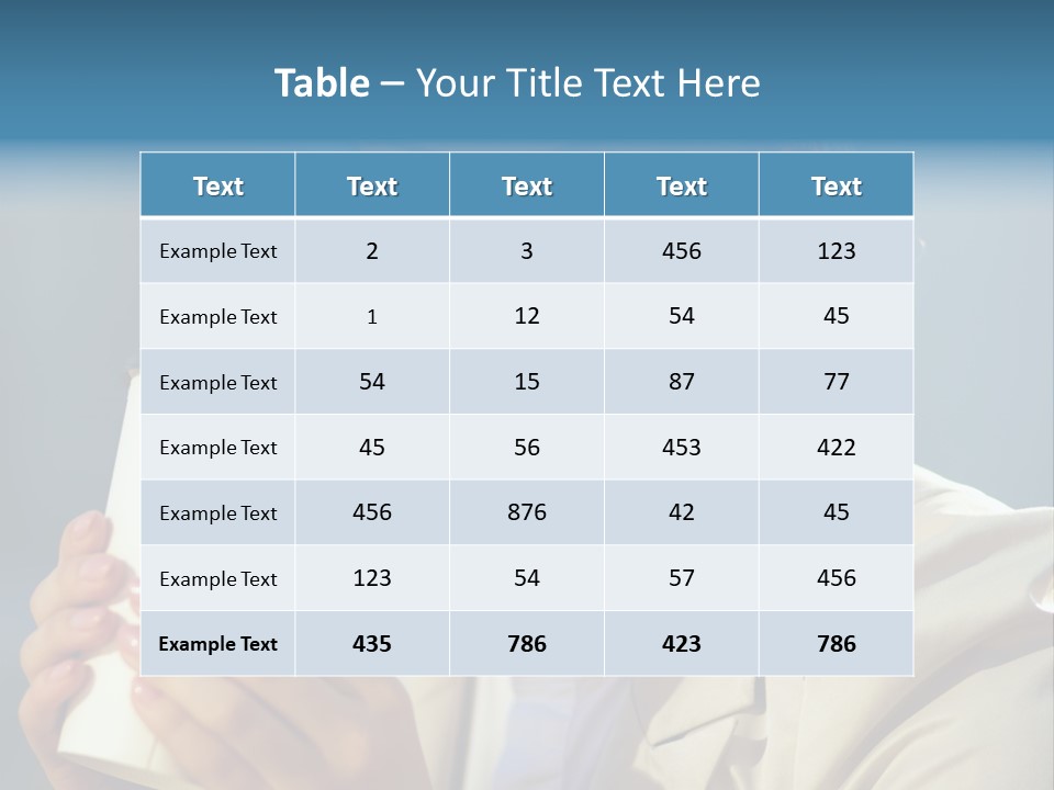 Smiling Professional  PowerPoint Template