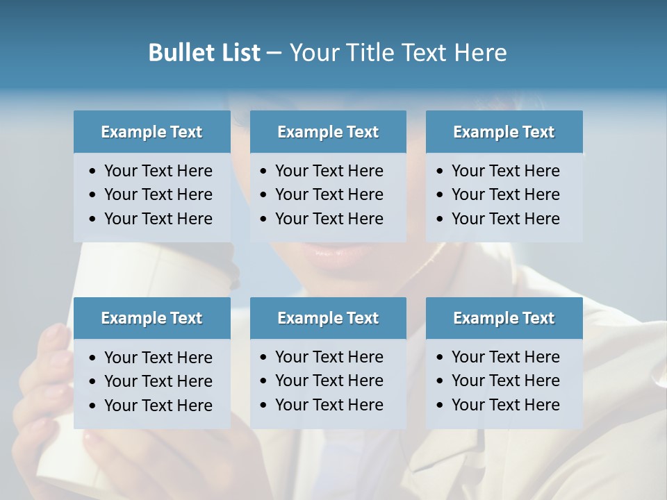 Smiling Professional  PowerPoint Template