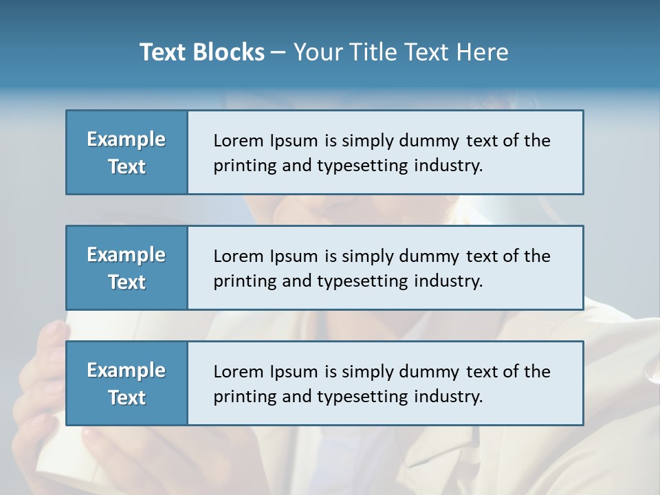 Smiling Professional  PowerPoint Template