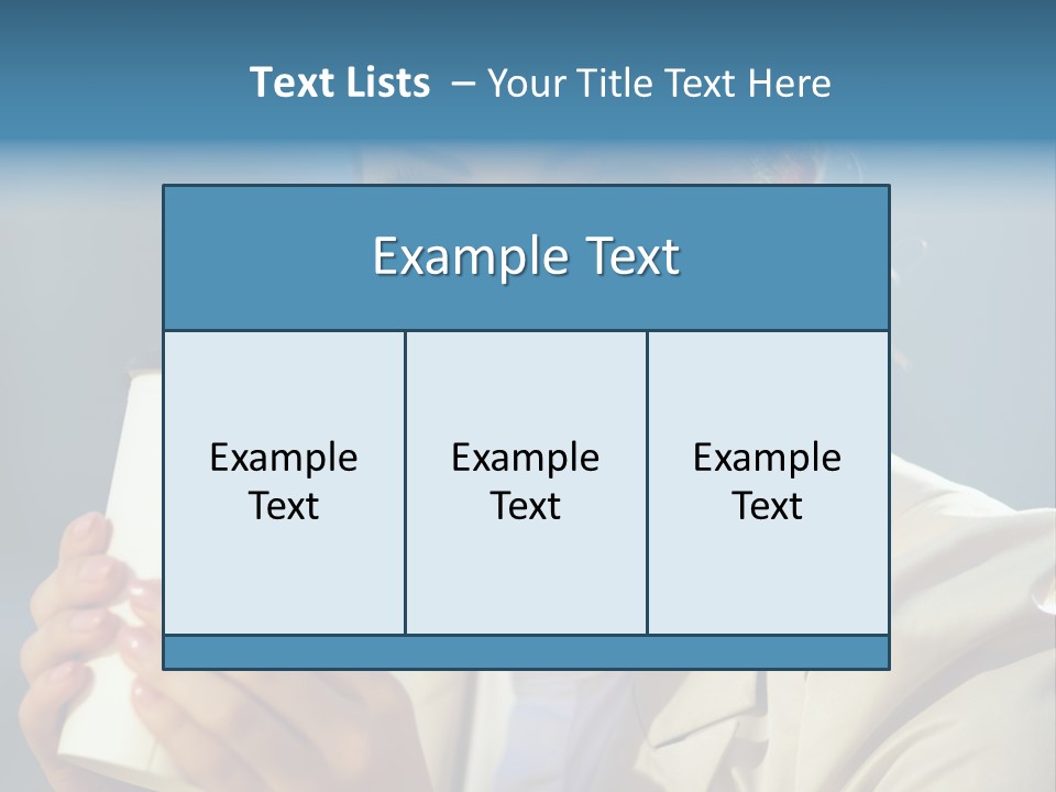 Smiling Professional  PowerPoint Template