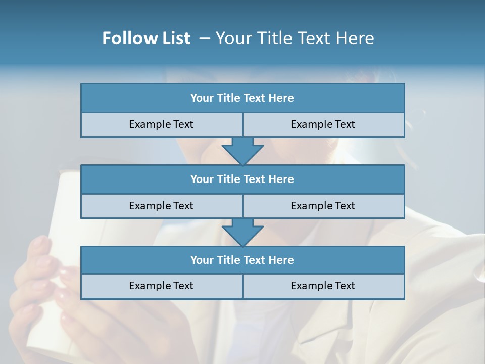 Smiling Professional  PowerPoint Template