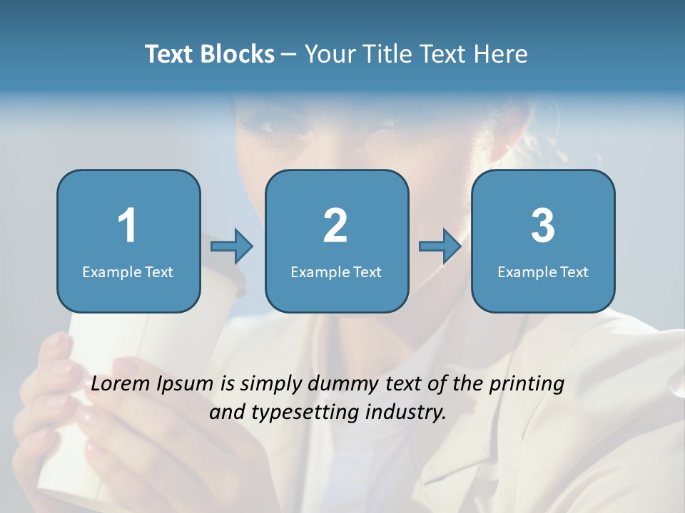 Smiling Professional  PowerPoint Template