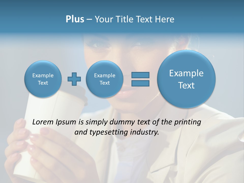 Smiling Professional  PowerPoint Template