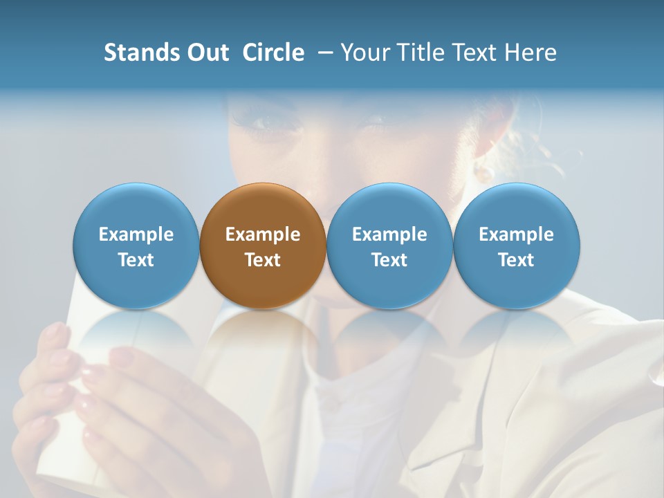 Smiling Professional  PowerPoint Template