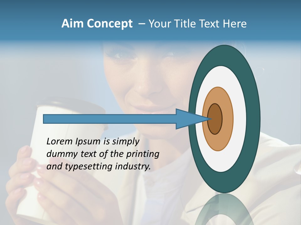 Smiling Professional  PowerPoint Template