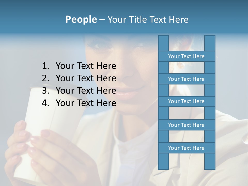Smiling Professional  PowerPoint Template