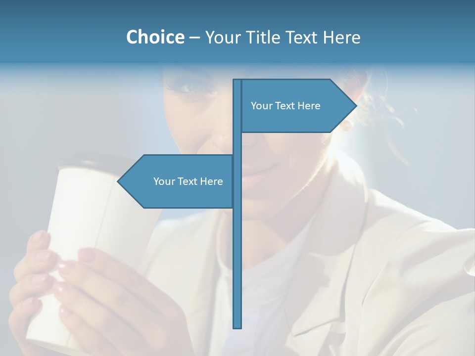 Smiling Professional  PowerPoint Template
