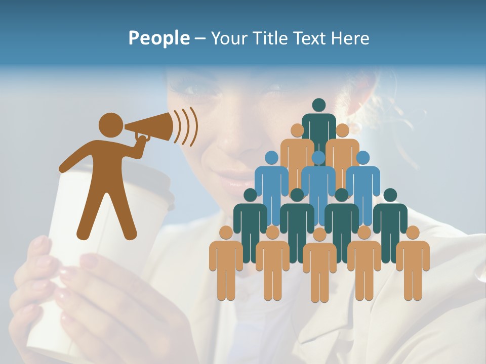 Smiling Professional  PowerPoint Template