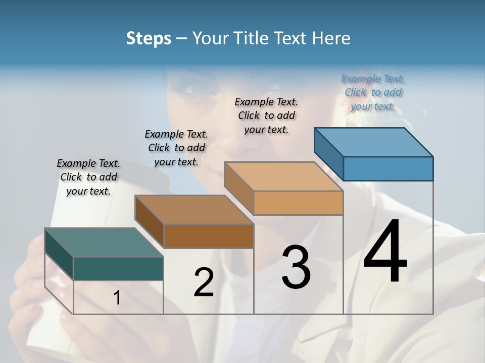 Smiling Professional  PowerPoint Template