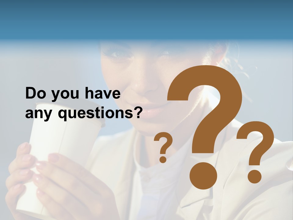 Smiling Professional  PowerPoint Template