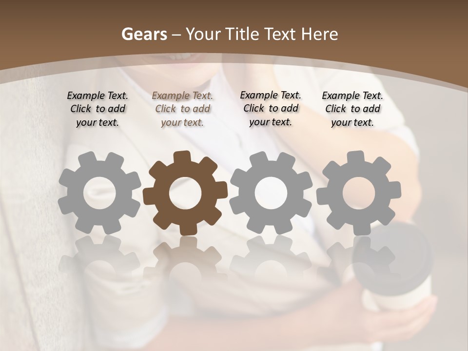 Beauty Secretary Successful PowerPoint Template