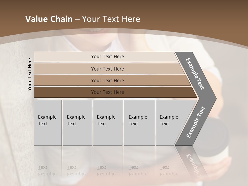 Beauty Secretary Successful PowerPoint Template