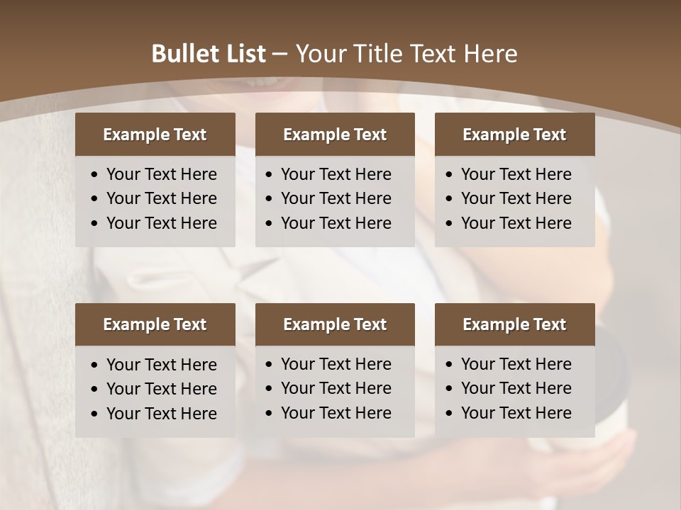 Beauty Secretary Successful PowerPoint Template