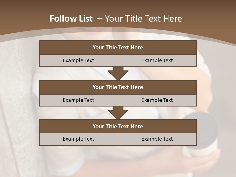 Beauty Secretary Successful PowerPoint Template