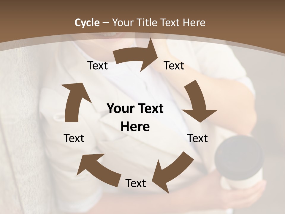 Beauty Secretary Successful PowerPoint Template