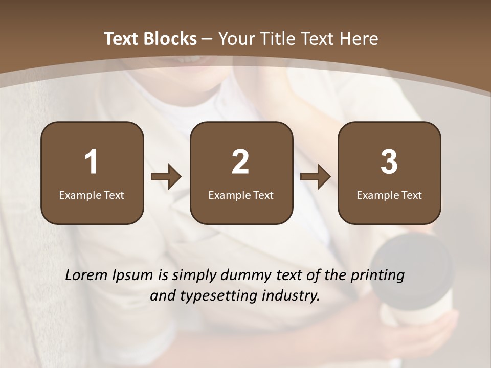 Beauty Secretary Successful PowerPoint Template