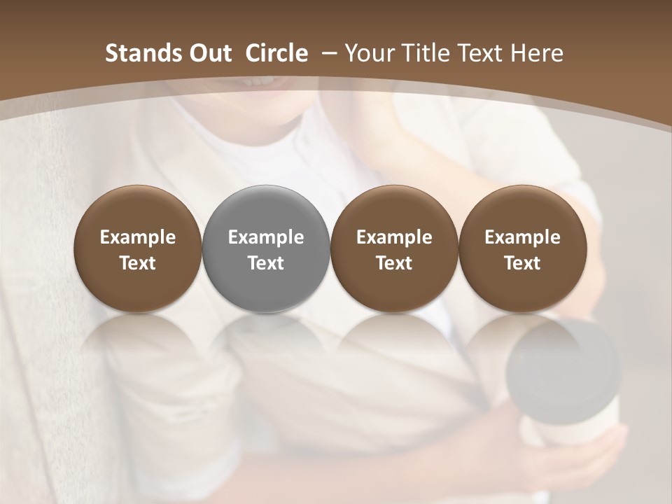 Beauty Secretary Successful PowerPoint Template