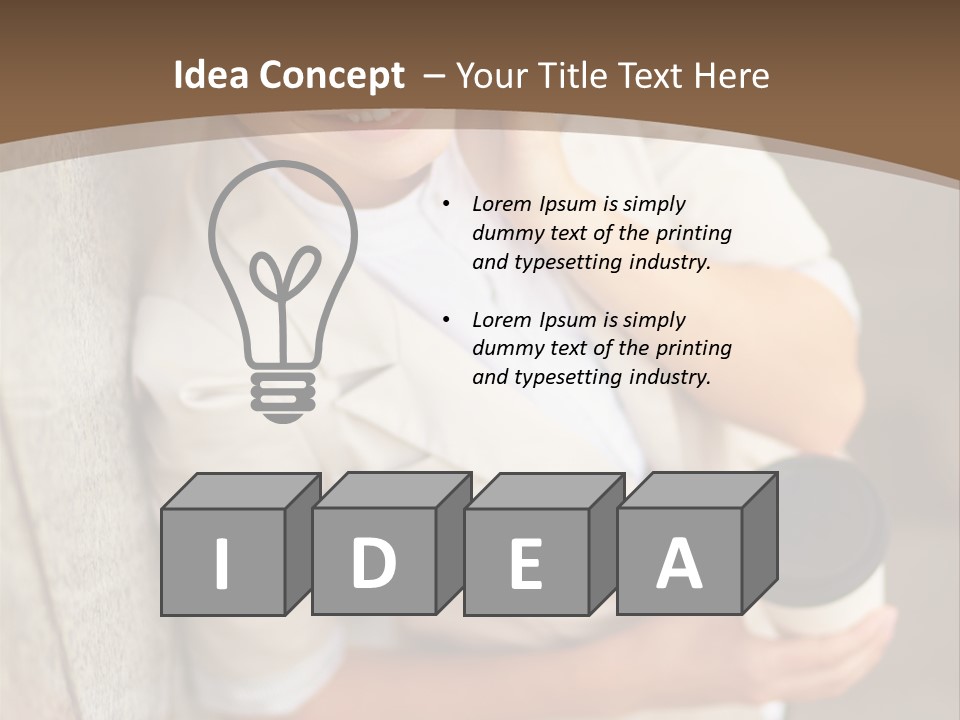 Beauty Secretary Successful PowerPoint Template