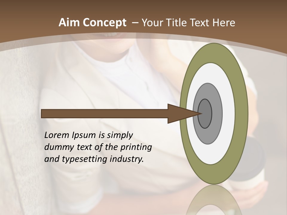 Beauty Secretary Successful PowerPoint Template