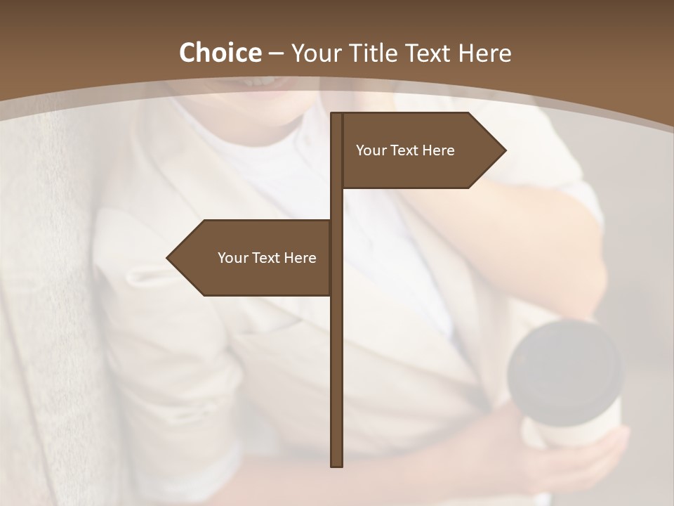 Beauty Secretary Successful PowerPoint Template