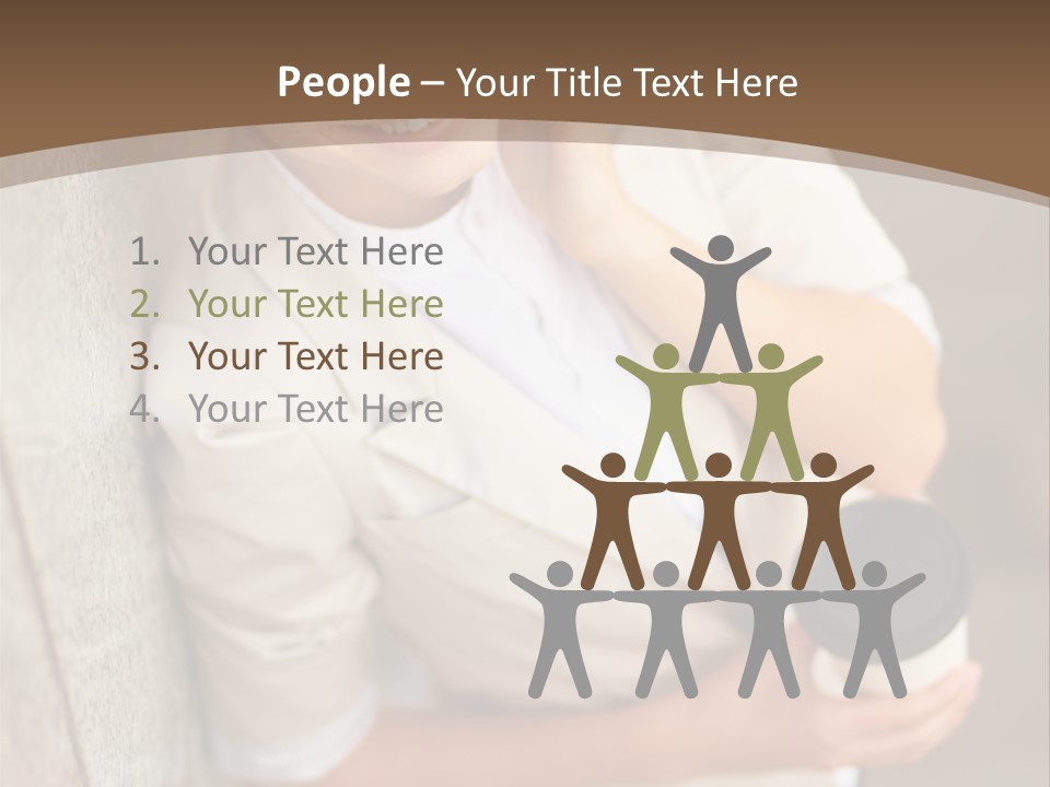 Beauty Secretary Successful PowerPoint Template