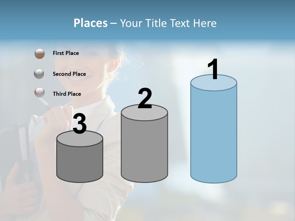 Worker Executive Light PowerPoint Template